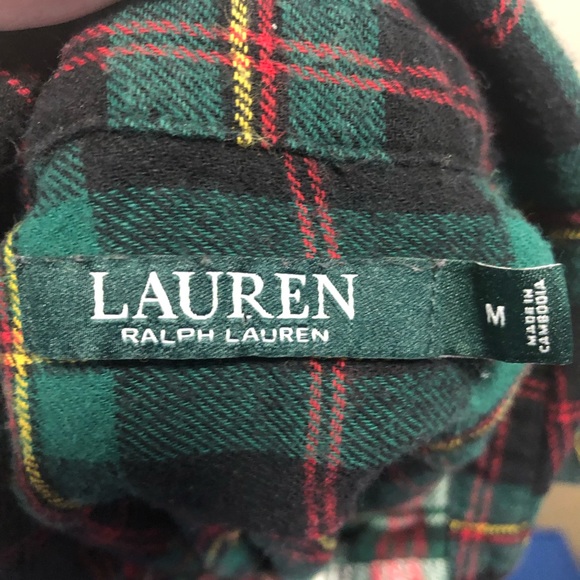 Ralph Lauren ladies night shirt size medium - Picture 5 of 5